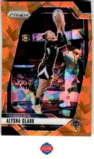 2024 Panini Prizm WNBA #101 Alysha Clark Ice Orange Prizms