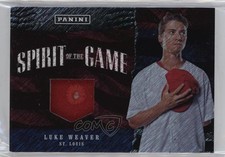 2017 Panini Father's Day Spirit of the Game Relics Rain 11/15 Luke Weaver 1u6