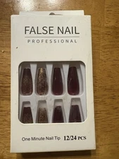 NEW False Nail Professional One Minute Nail Tip Easy Application
