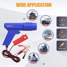 Ignition Timing Light 12v Gun Strobe Lamp Blue 200-10000rmin Auto Diagnostic