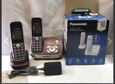 Panasonic KX-TGD832 Metallic Black Cordless Digital Answering System