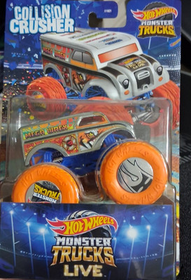 Hot wheel Collision Crusher  Monster Trucks Live 1 :64 Show Exclusive Chase