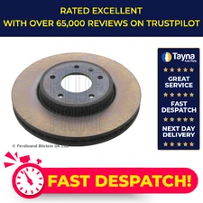 2x Brake Discs Pair Vented Front 296mm ADG043126 Blue Print Set 4801850 4808848