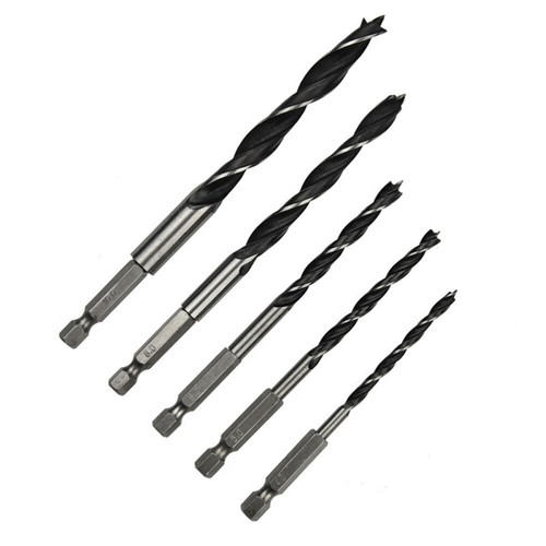 5 Pcs Hochstahlbohrer Bohrerset Sechskantbohrer Bohrer Metall - Bild 5 von 11