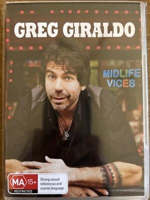 DVD NEW: Greg Giraldo | Midlife Vices - American Stand-up Comedy