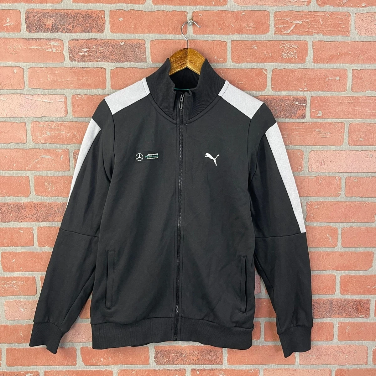 Puma Men s Black Mercedes AMG Petronas Formula One Racing Team Track Jacket M