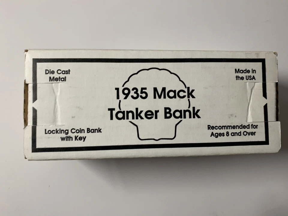 Joseph L. Ertl DIECAST METAL 1935 MACK TANKER BANK Foto 2 de 4