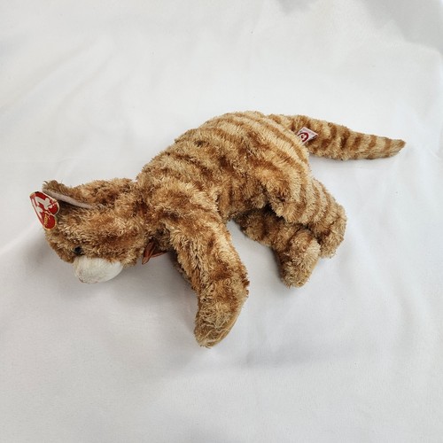 TY BEANIE Babys BUDDY Tysilk Seide APRICOT Hang Tag TABBY Plüsch KATZE KÄTZCHEN 2004 - Bild 2 von 10