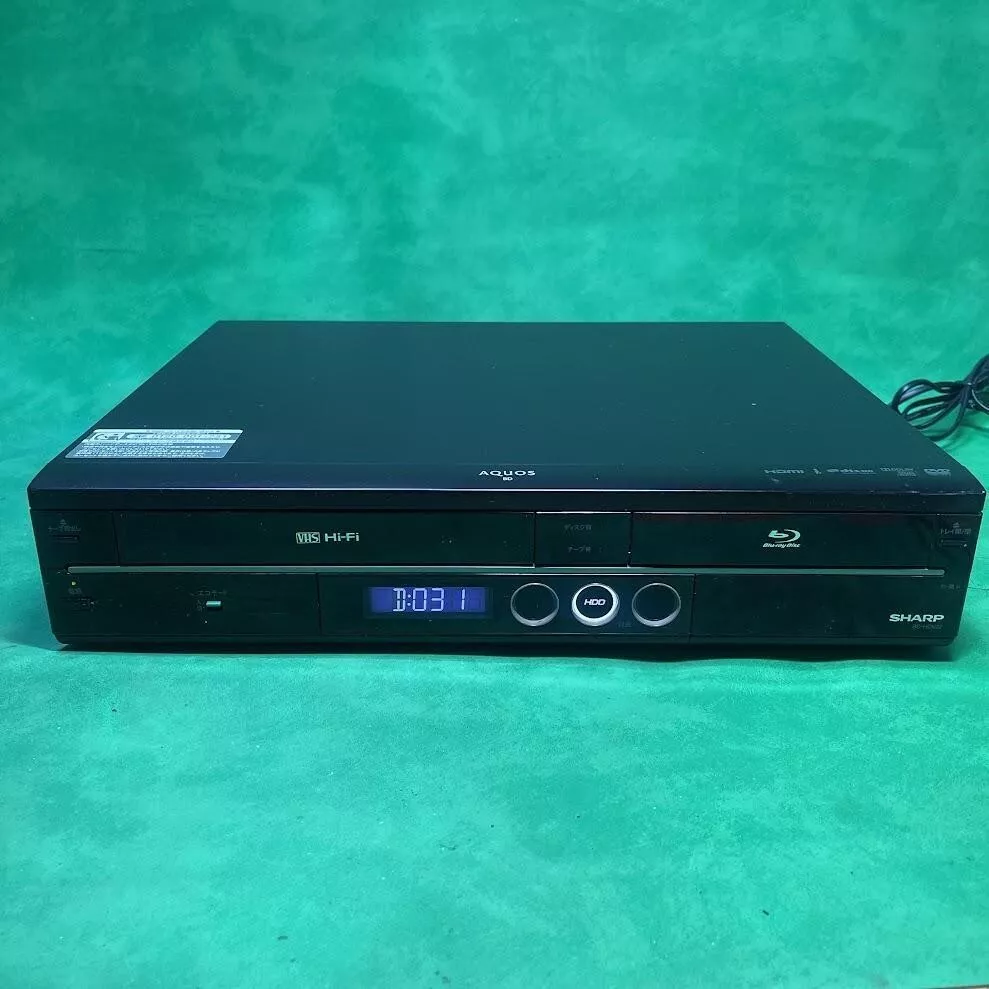 Sharp BD-HDV22 Blu-Ray Player AQUOS Black Very Good