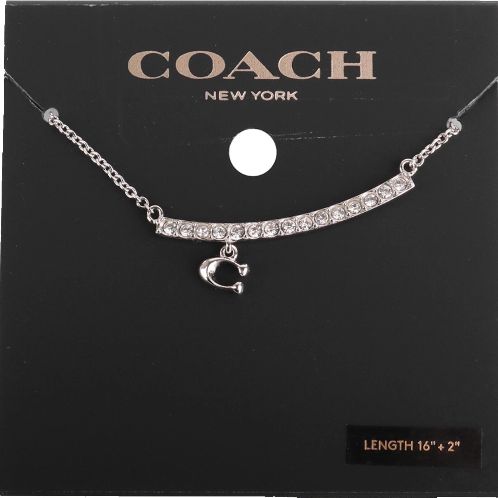 Joyería de Moda Oro Blanco Coach