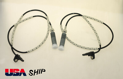 X2 Rear ABS Wheel Speed Sensor For BMW E82 E88 E90 E91 E92E93 M3 330i 328i 335i 