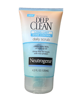 Neutrogena Deep Clean Long-Last Shine Control Daily Scrub