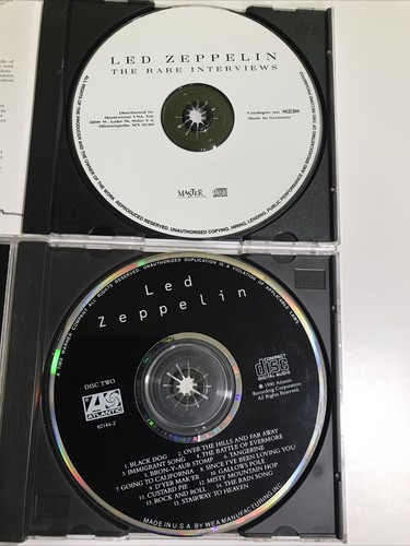 Lot Of 2 Led Zeppelin – Rare Interviews - CD (C896) + CD #2 October 1990 - Bild 3 von 11