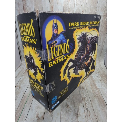 Legends of Batman Dark Rider With Battle Stallion Kenner 1994 New Open Box Vgt - Picture 3 of 6