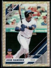 2019 Panini Donruss Optic We the People Prizm #D /76 Jose Ramirez #107 Rare SP