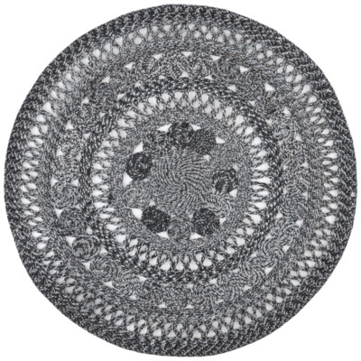 SAFAVIEH Cape Cod CAP222H Handwoven Charcoal Rug