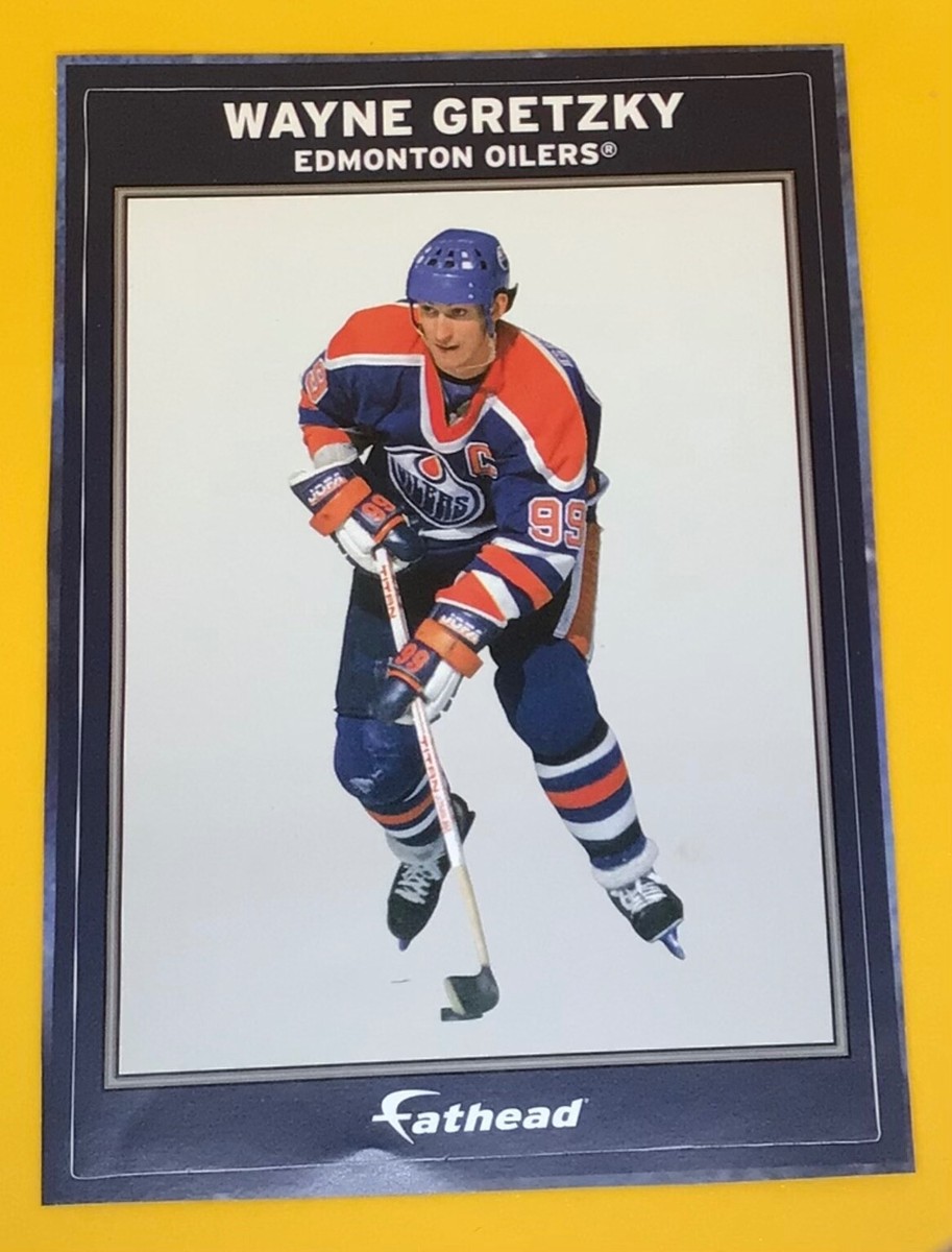 Wayne Gretzky Edmonton Oilers Hockey Small Ad Panel Poster 6” x