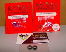 NEW "HO SCALE" DRAG TIRES, FRONT AND REAR PURPLE "PRO STAR" 4 GEAR CHASSIS 