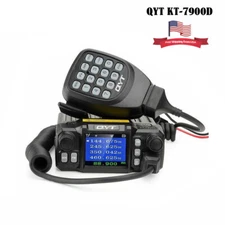 QYT KT-7900D Quad Band Car Mobile Radio 25W 144/220/350/440 MHz Transceiver 