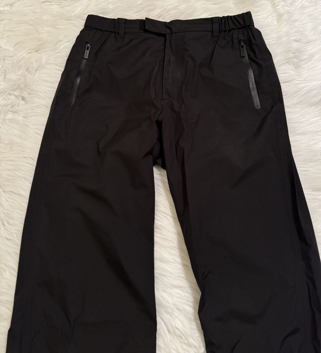 Prada Linea Rossa Nylon Gabardine Pants Ankle Strap Cuff Prada Linea Rossa Nylon Gabardine Pants Ankle Strap Cuff