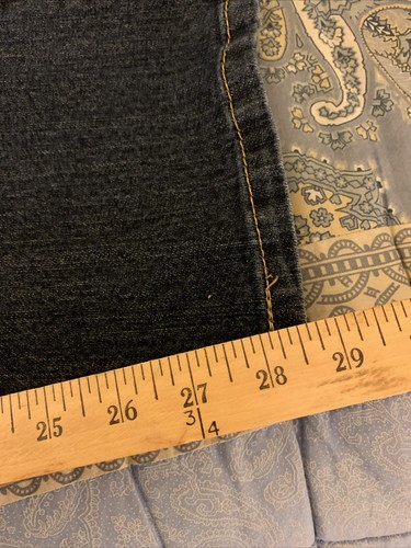 Levi's 505 Blue Jeans tag Men’s Size 36 X 30 (actual 36 X 28.5”) - Picture 8 of 9