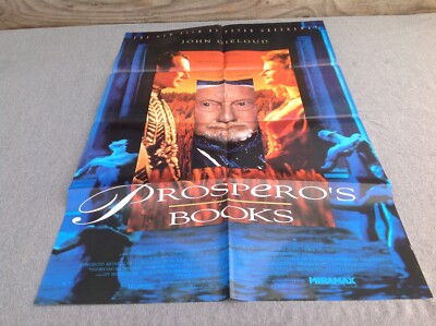 1991 Prospero's Books Original Movie House Full Sheet Poster