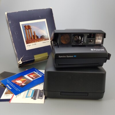 Polaroid Spectra System SE Instant Film Camera with Case