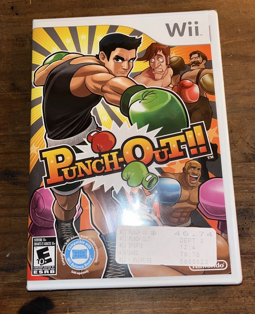 Punch-Out!! Wii (Nintendo Wii, 2009) Brand New Factory Sealed | eBay