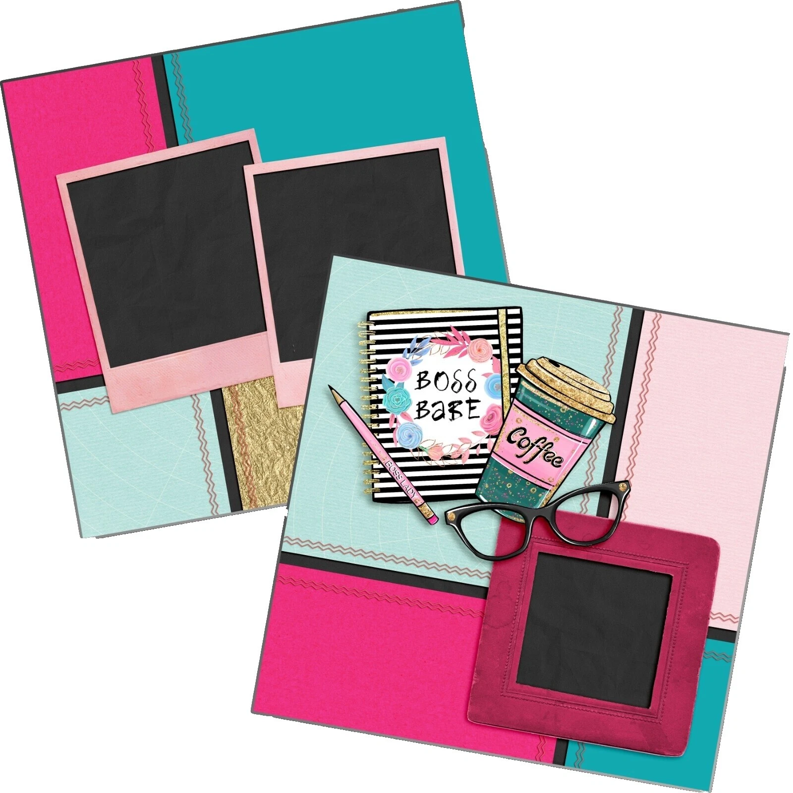 Palabras y frases materiales para cortar trozos de papel