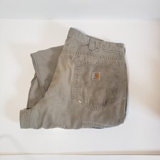 CARHARTT MEN'S PANTS DISTRESSED RIPSTOP WORK GEAR RETIRED/DISCONTINUED
