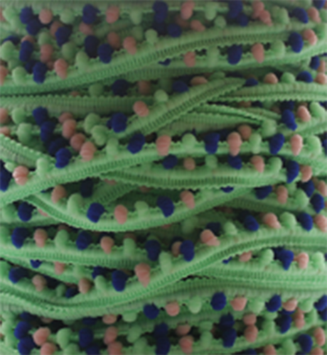 10mm Pom Pom Trimming Bobble Braid Various Colours Per - UK - Foto 4