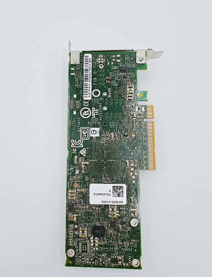 Microsemi Adaptec ASR-8405E V2 12Gbps PCIe Gen3 X8 SAS/SATA RAID Adapter - Image 3 of 4