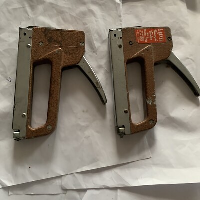 Vintage Rexel Triumph Tacker Mk 3 Modell 200 x 2 Tacker