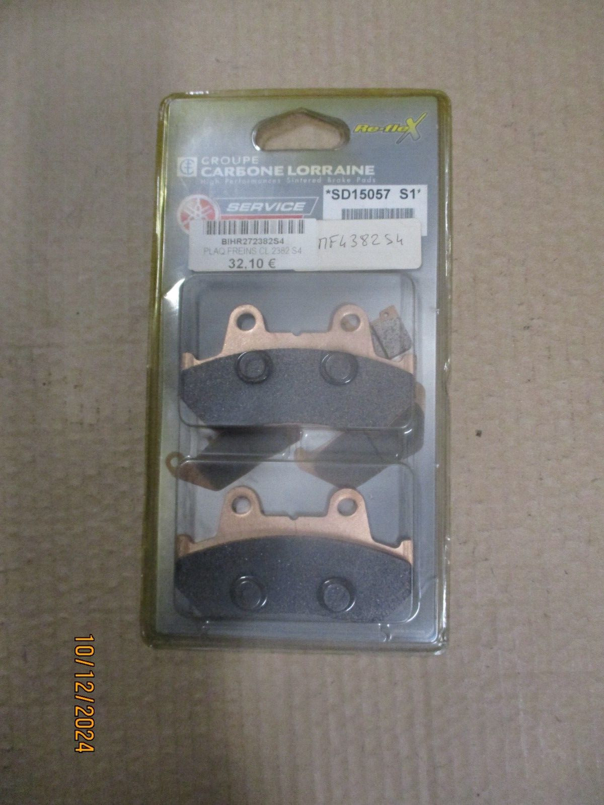 Plaquettes de frein Carbone Lorraine SD15057 à fort mordant