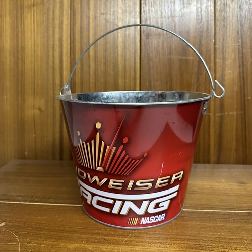 2004 Nascar Dale Jr 8 Budweiser Racing Anheuser Busch Beer Bucket *Read* - Picture 11 of 11