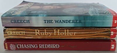 Chasing Redbird, Ruby Holler, & The Wanderer by Sharon Creech (3 Paperbacks)