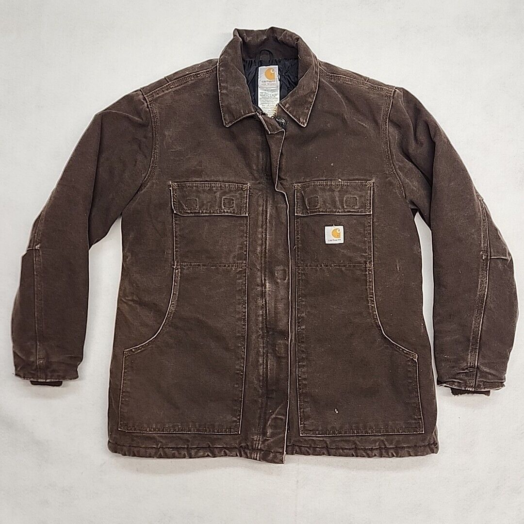 carhartt detroit jacket large For Women RN 14806 Brown carhartt detroit jacket large For Women RN 14806 Brown