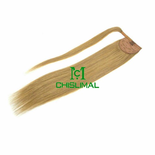 14''-30'' clip on Ponytail real Human Hair Comb Pony Tail Hair Extensions - Picture 7 of 25