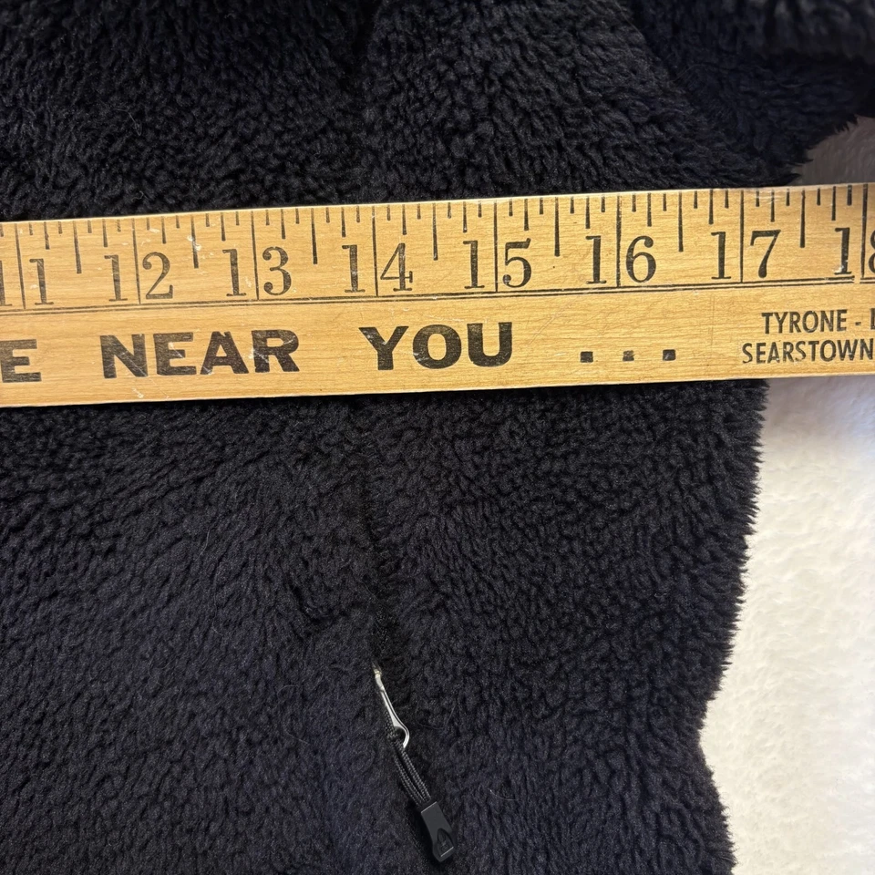 Chaqueta Spyder Mujer Pequeña Negra Anorak Polar Con Capucha Deporte Activo Esquí Senderismo Foto 4 de 4