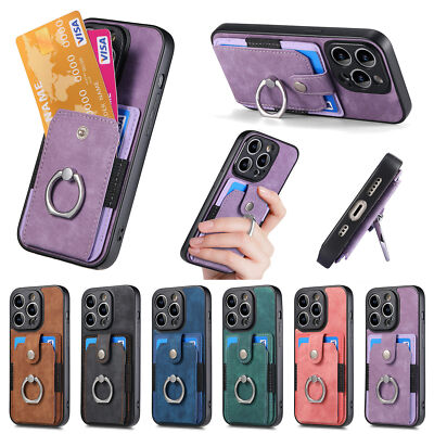 Schutzhülle Case Für iPhone 16 15 14 13 12 11 Pro Max XR 8 7 Plus SE Kartenfach