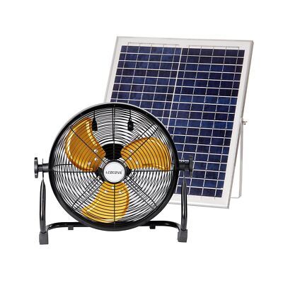 Battery Operated Solar Fan, Solar Powered Portable Fan Can Running 5-24 Hours...