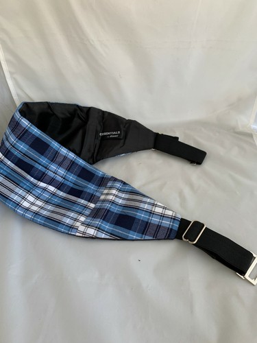 < NUOVO > Qualsiasi da 11 tonalità di BLU da uomo in poliestere Cummerbund + fazzoletto abbinato - Foto 59 di 62
