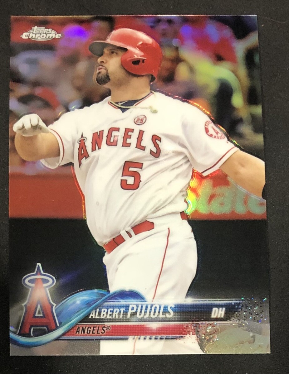 ALBERT PUJOLS 2018 Topps Chrome Refractor | eBay