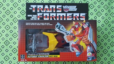 Transformers G1 Autobot Cavalier HOT ROD 2017 Reissue, New