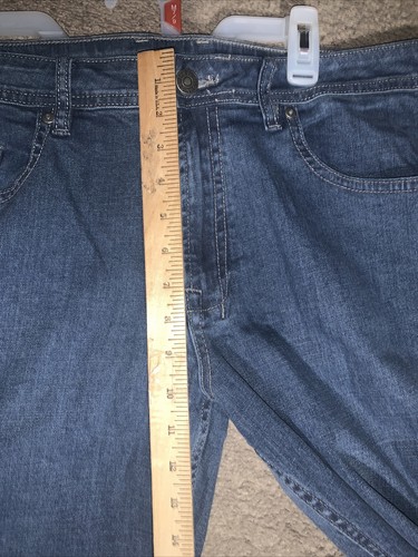 Buffalo Jackson-X Jeans Straight Stretch Medium Wash Men's 36x32 - Picture 9 of 12