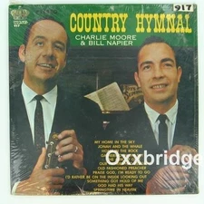 CHARLIE MOORE Bill Napier SEALED Original 1966 COUNTRY HYMNAL King 917 Buegrass