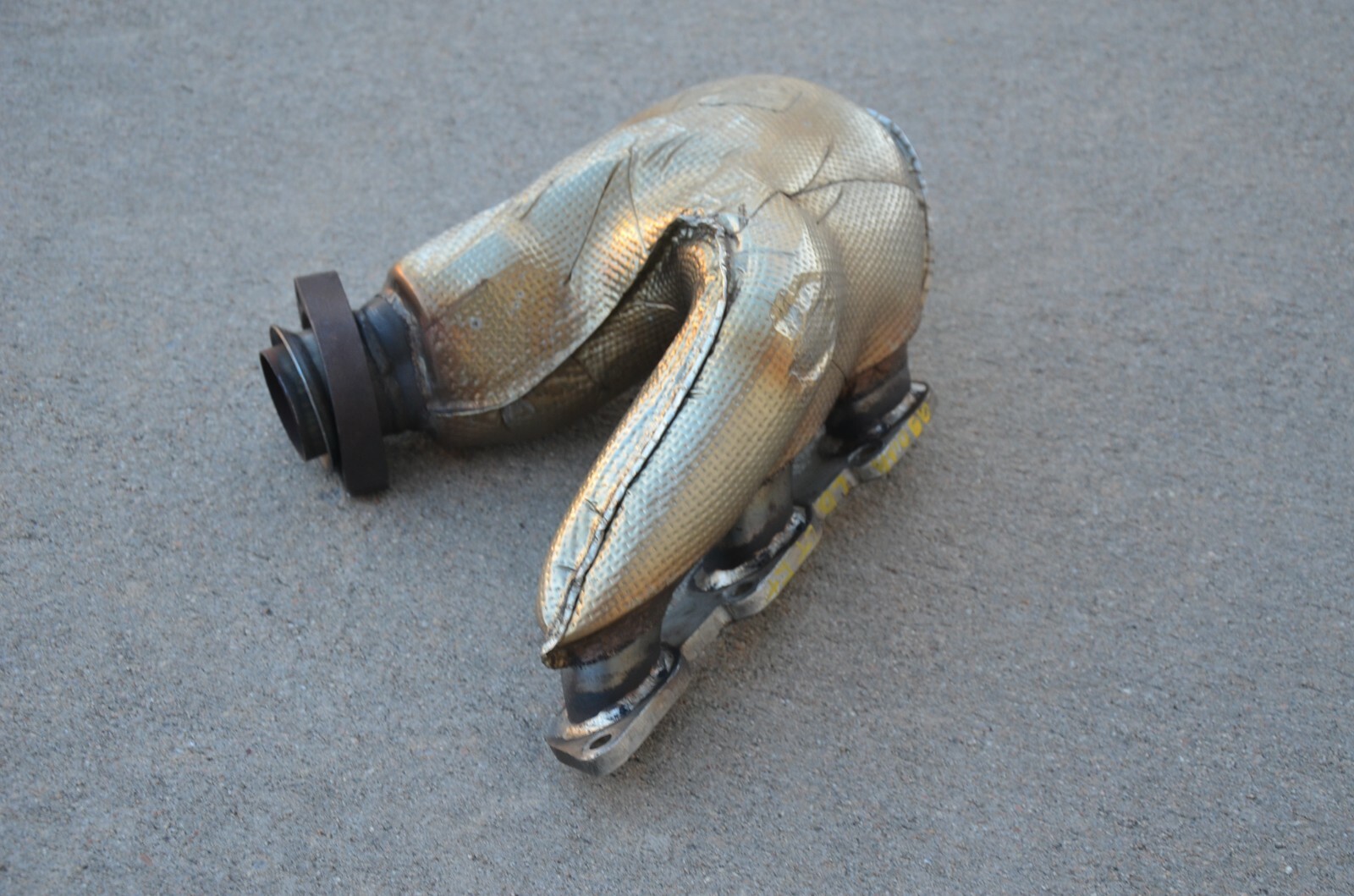 95-01 LAMBORGHINI DIABLO LEFT FRONT INSULATED EXHAUST MANIFOLD 004435458CB OEM