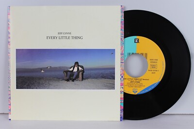 7'' Single - JEFF LYNNE (E.L.O.) - Every Little Thing - Grosses Mittelloch!