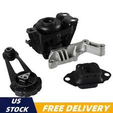 3 pcs Set Engine Motor & Trans Mount for 2012-2019 NISSAN VERSA 1.6L, NOTE