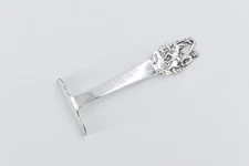 Sterling Silver Danish W & S Sorensen Ram Baby Food Pusher *47